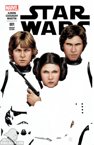 Illustration for article titled A Giant Treasury Of Awesome Comic Covers For Marvel's Star Wars #1